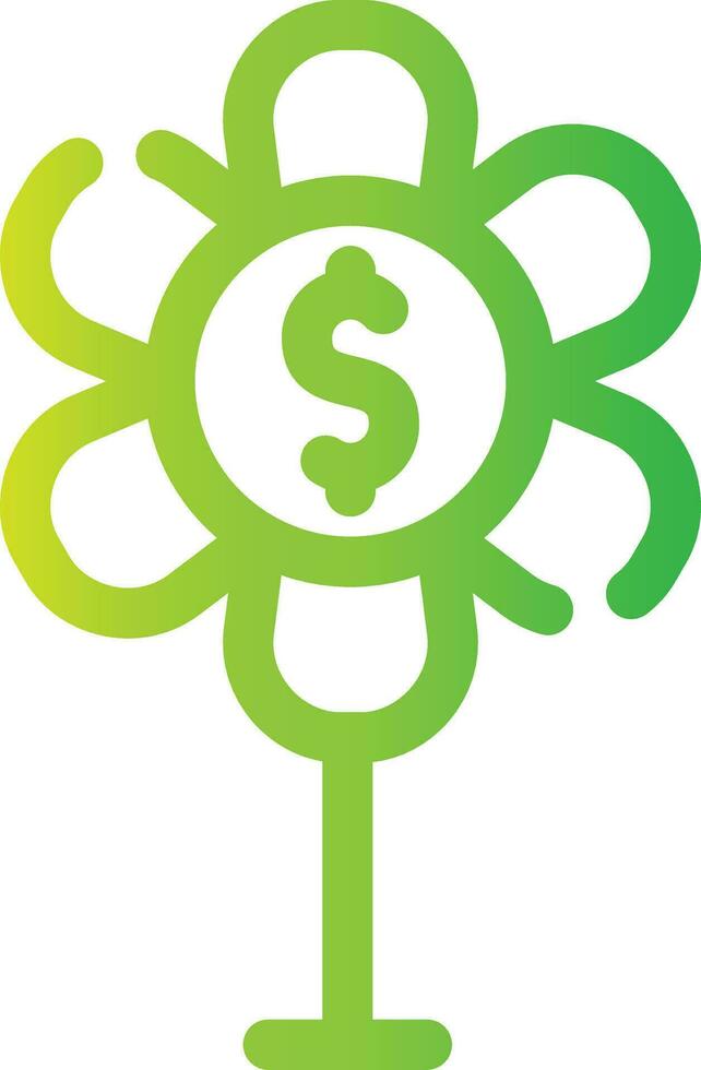 Money Growth Creative Icon Design vector