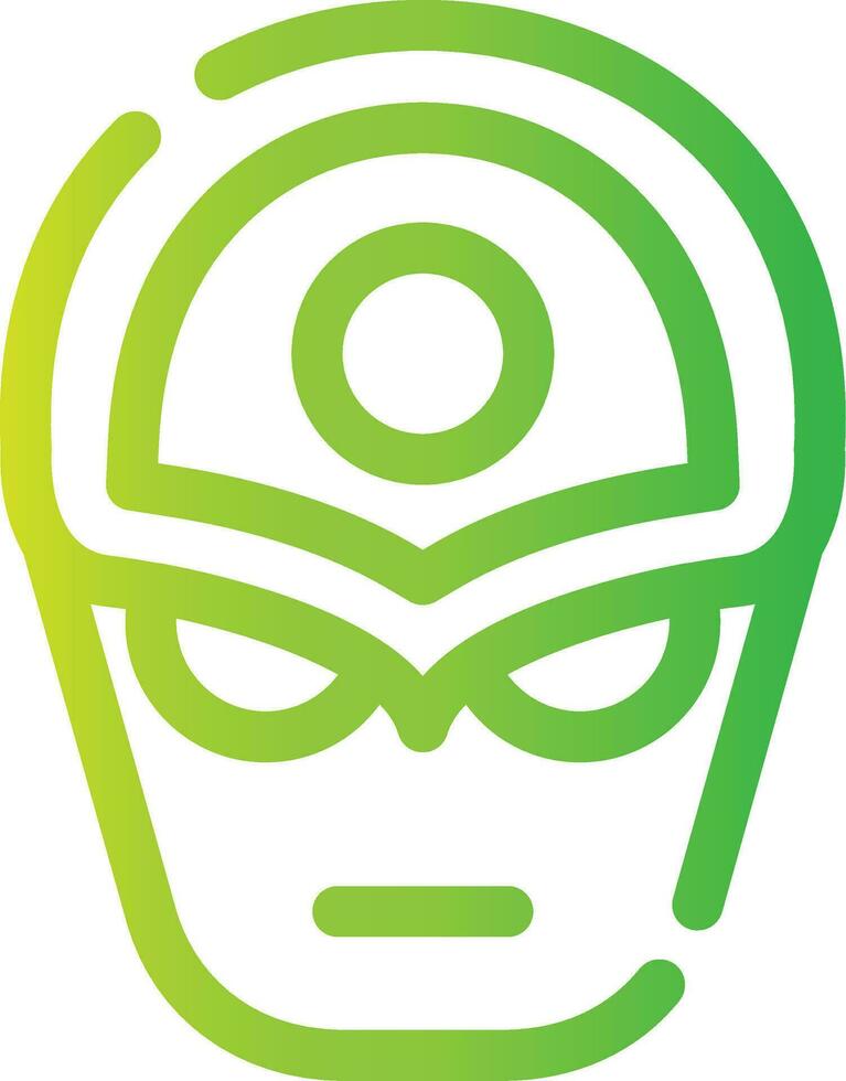 Alien Creative Icon Design vector