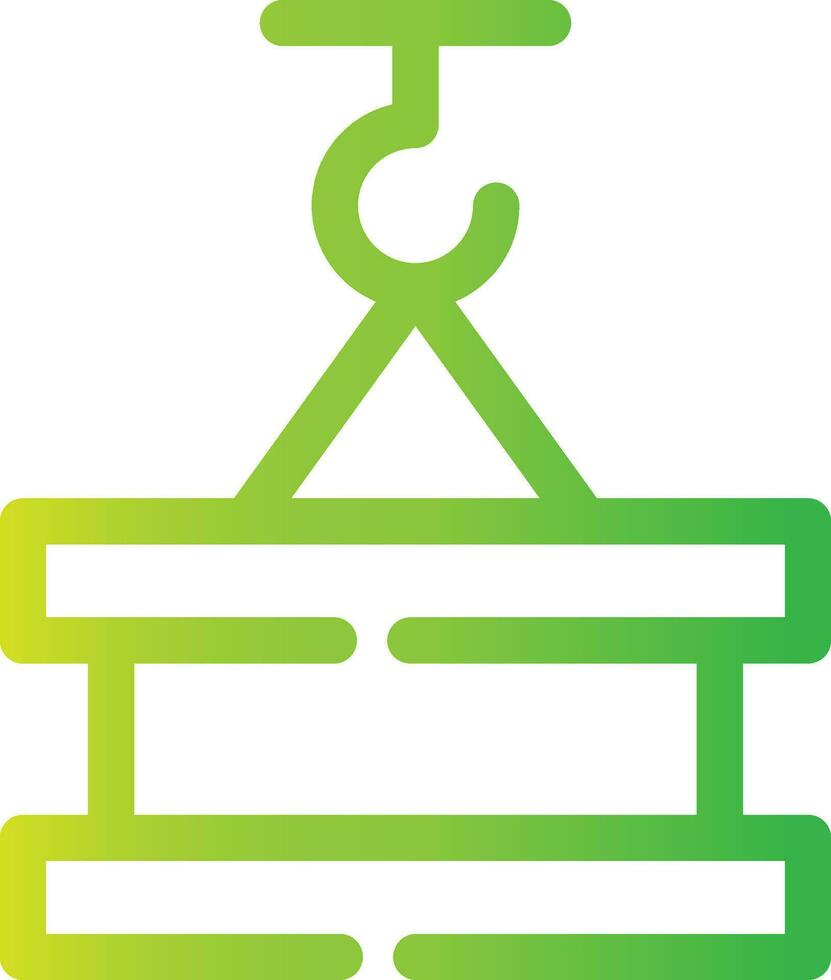 Crane Creative Icon Design vector