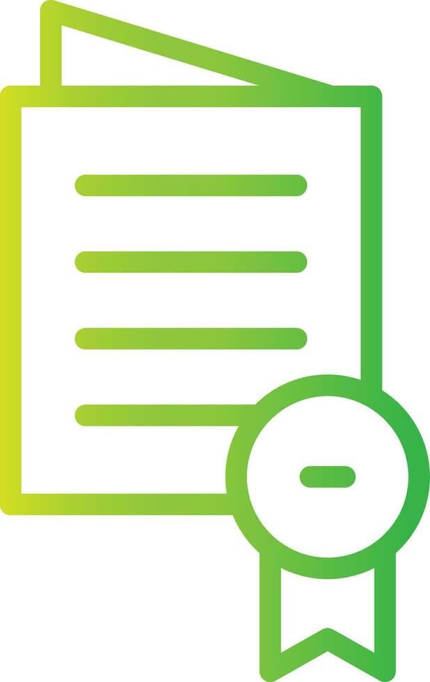 Certificate Creative Icon Design vector