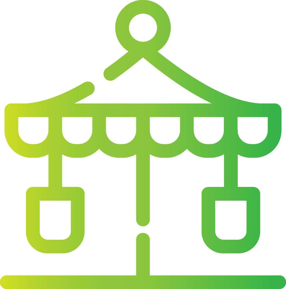 Carousel Creative Icon Design vector