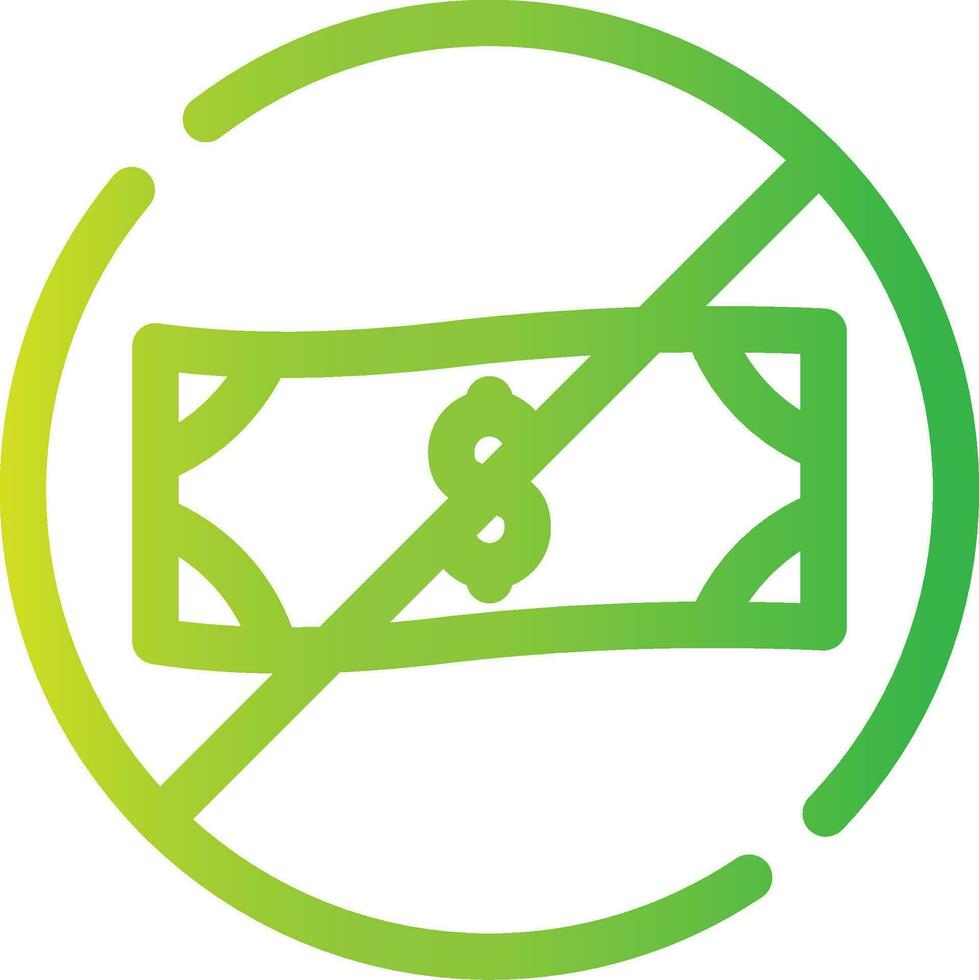 Forbidden Creative Icon Design vector