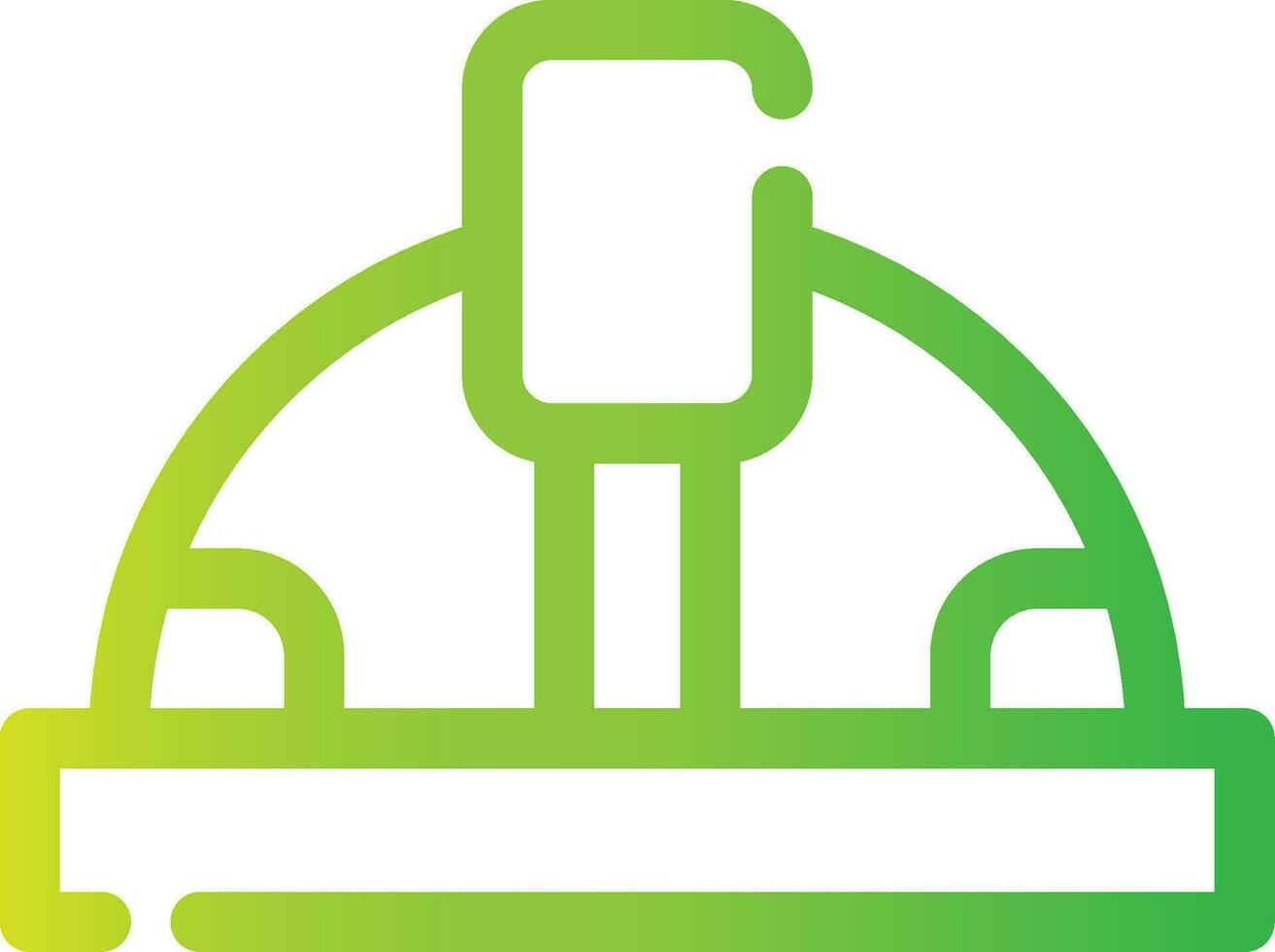 Helmet Creative Icon Design vector