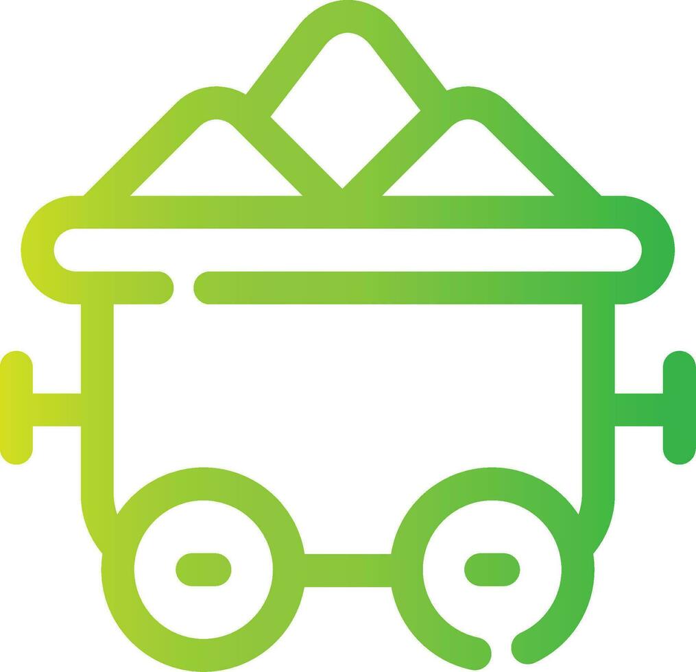 Mining Creative Icon Design vector