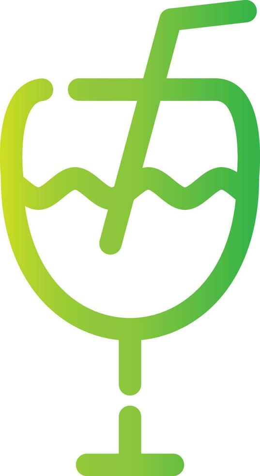 Cocktail Creative Icon Design vector