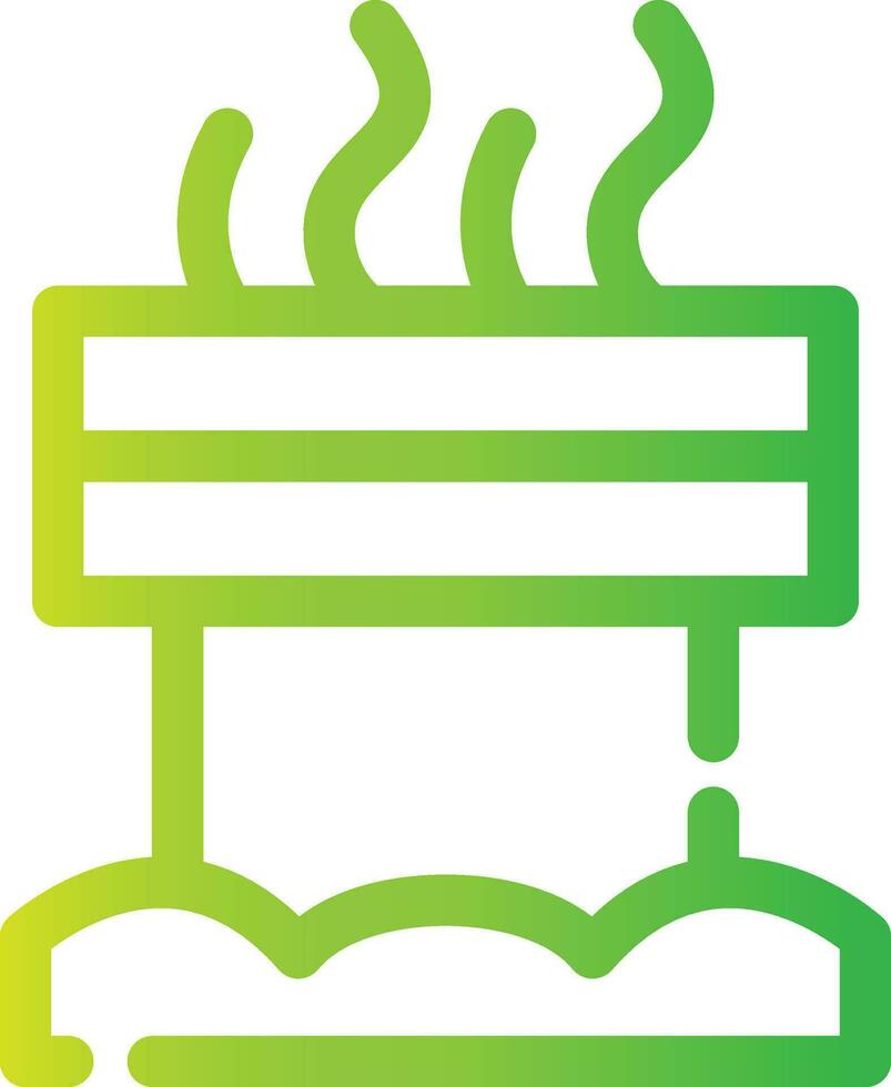 Chimney Creative Icon Design vector