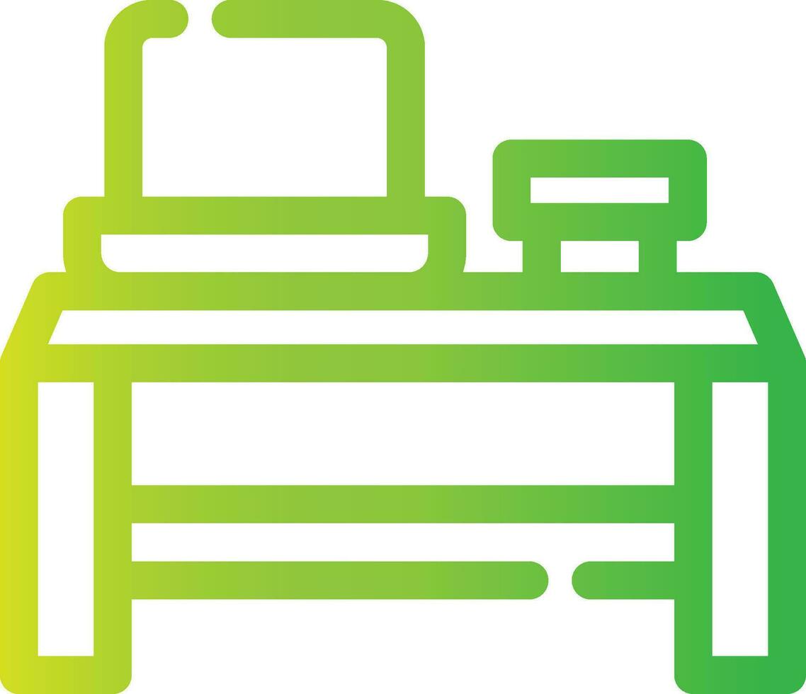Desk Creative Icon Design vector