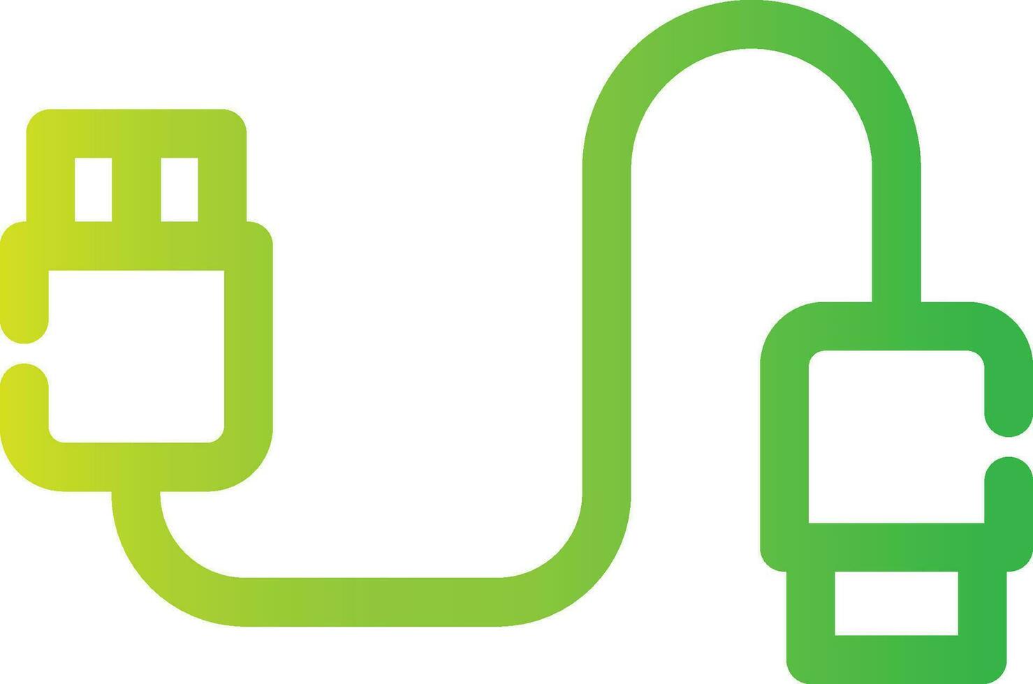 Cable Creative Icon Design vector