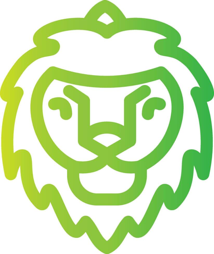 Lion Creative Icon Design vector