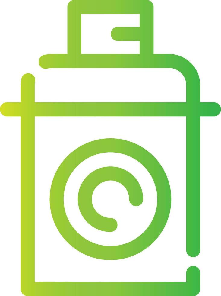 Spray Paint Creative Icon Design vector