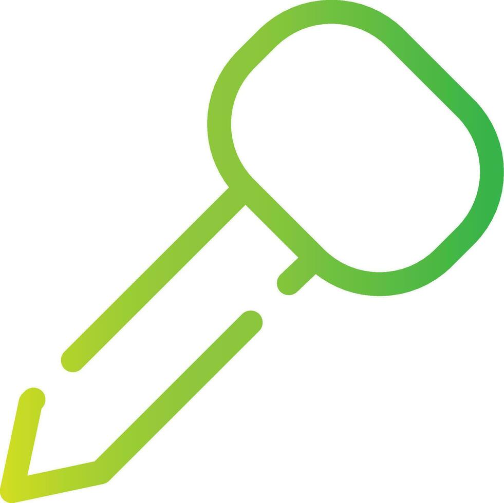 Pin Creative Icon Design vector