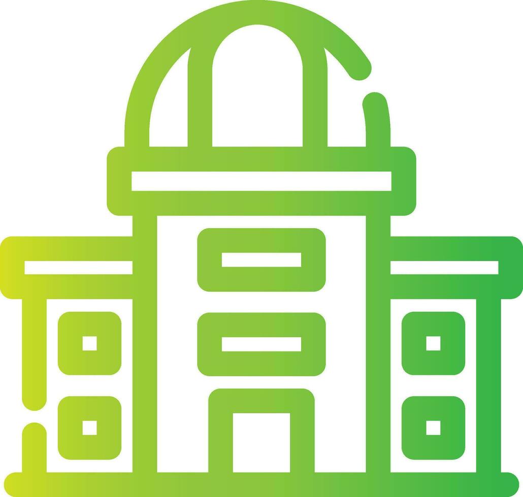City Hall Creative Icon Design vector