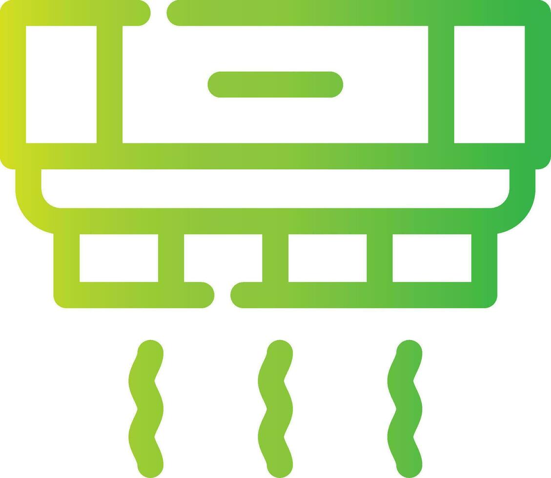 Smoke Detector Creative Icon Design vector