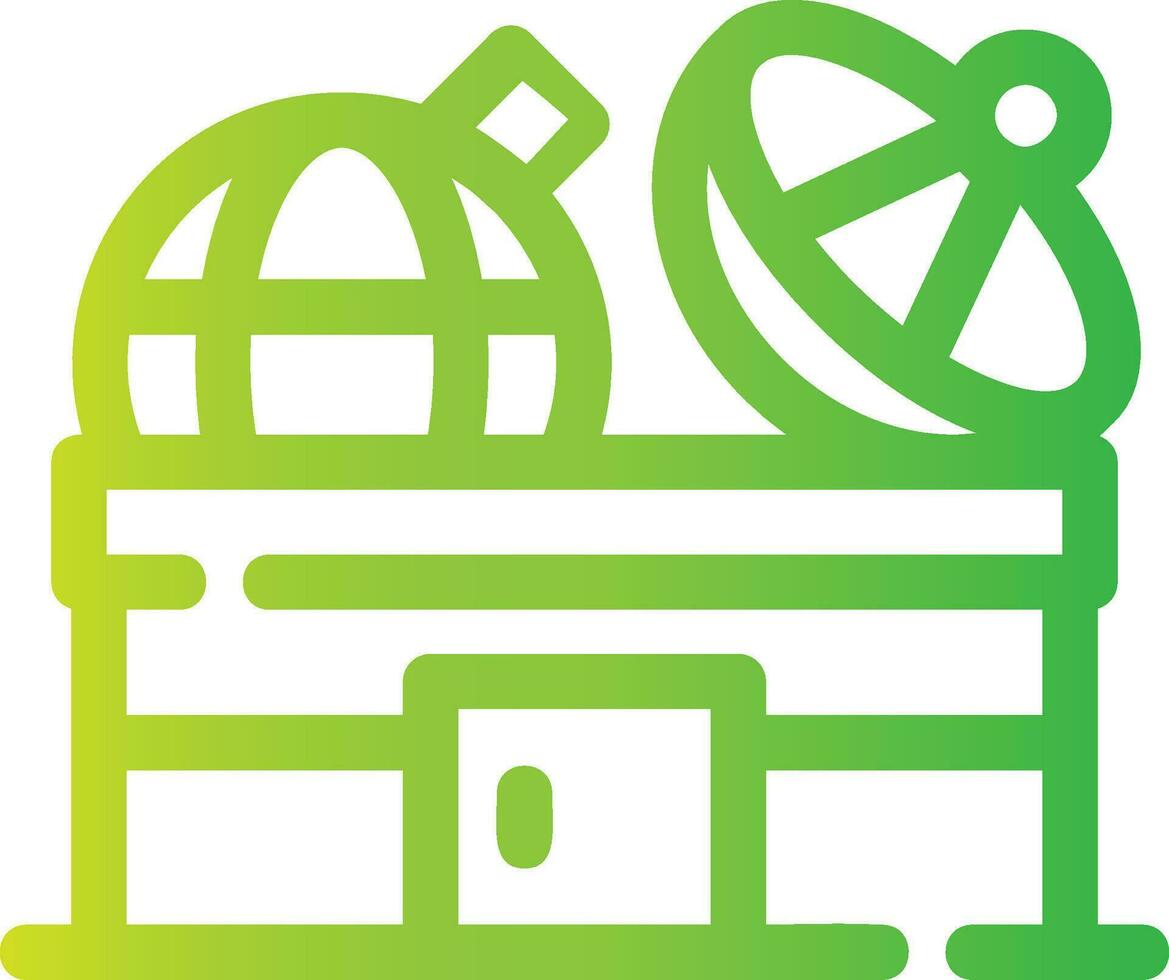 Observatory Creative Icon Design vector