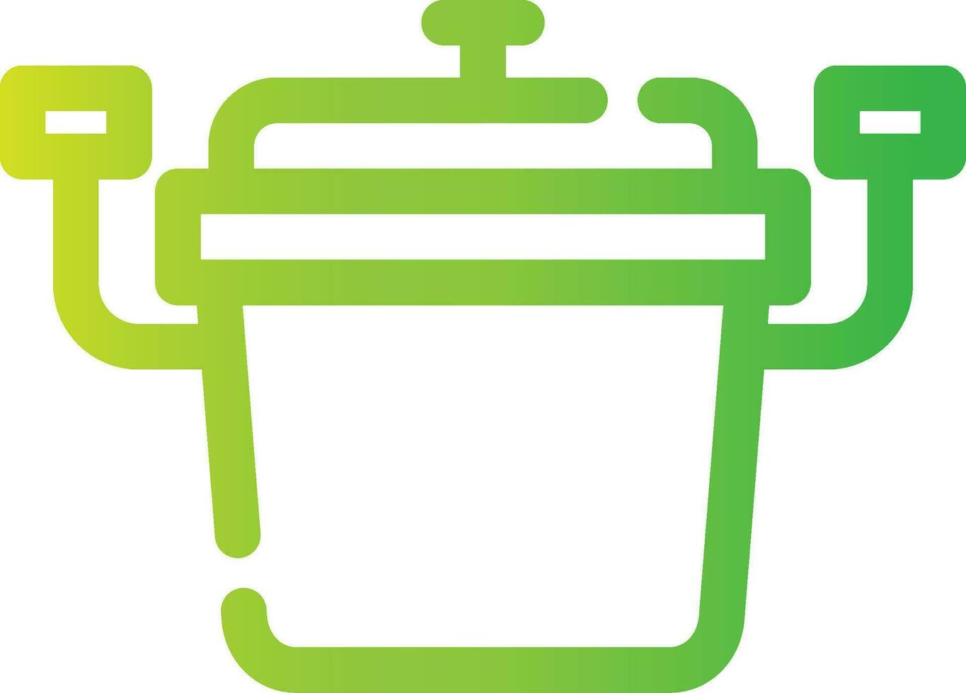 Pot Creative Icon Design vector