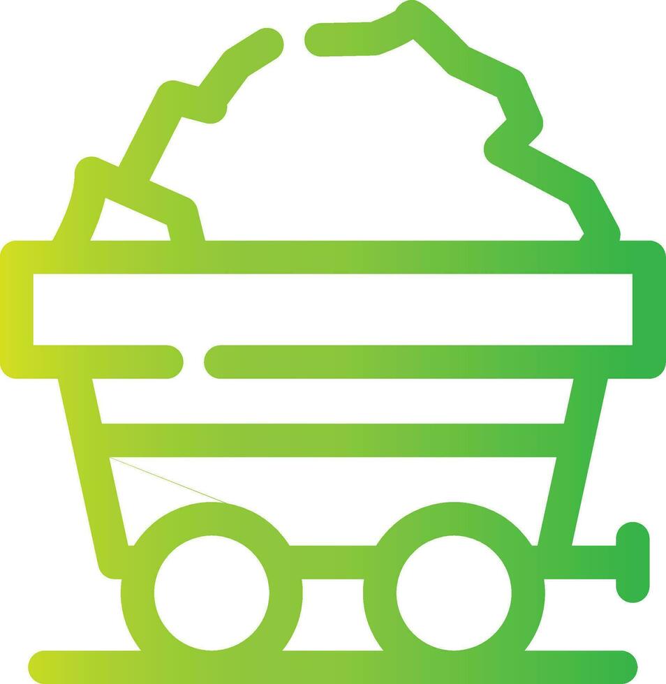 Mining Creative Icon Design vector