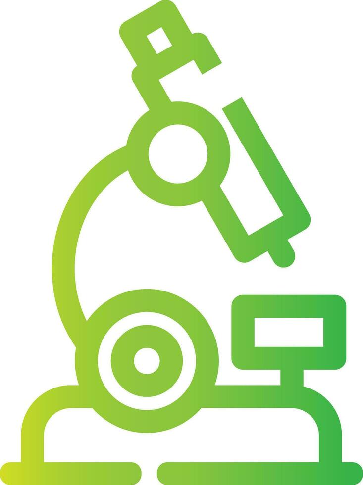 Microscope Creative Icon Design vector