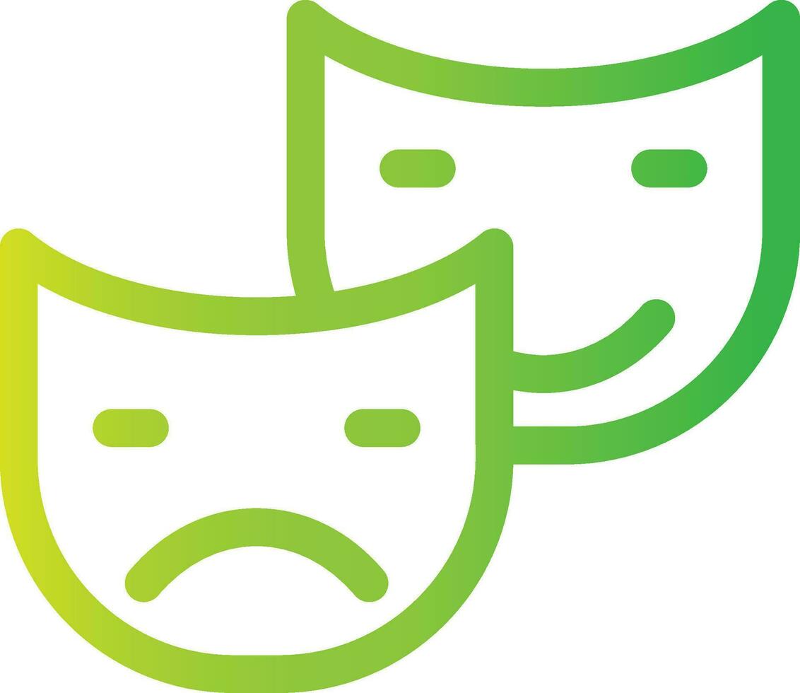 Comedy Creative Icon Design vector