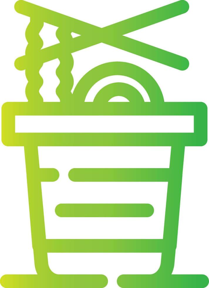 Noodles Creative Icon Design vector