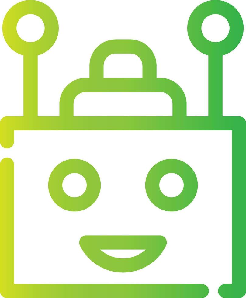 Chatbot Creative Icon Design vector
