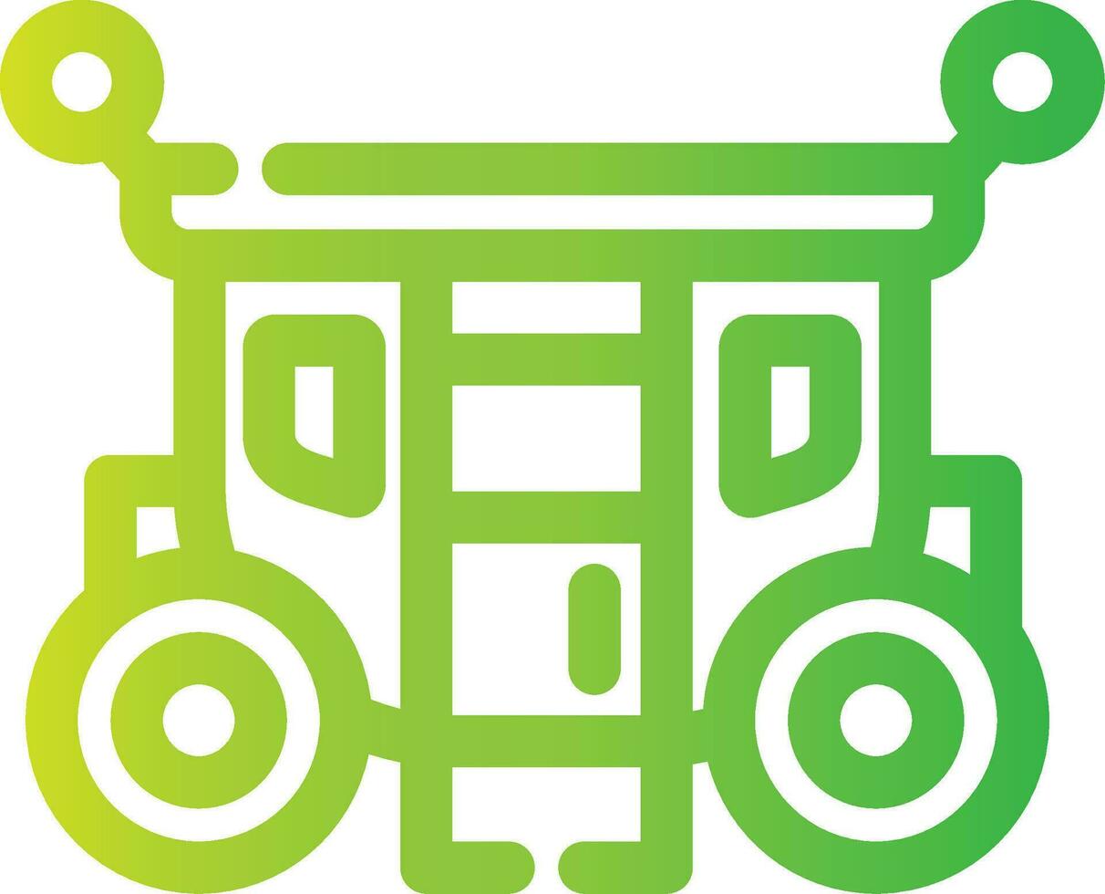 Carriage Creative Icon Design vector