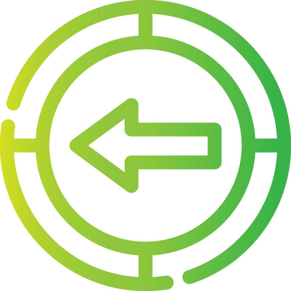 Back Creative Icon Design vector