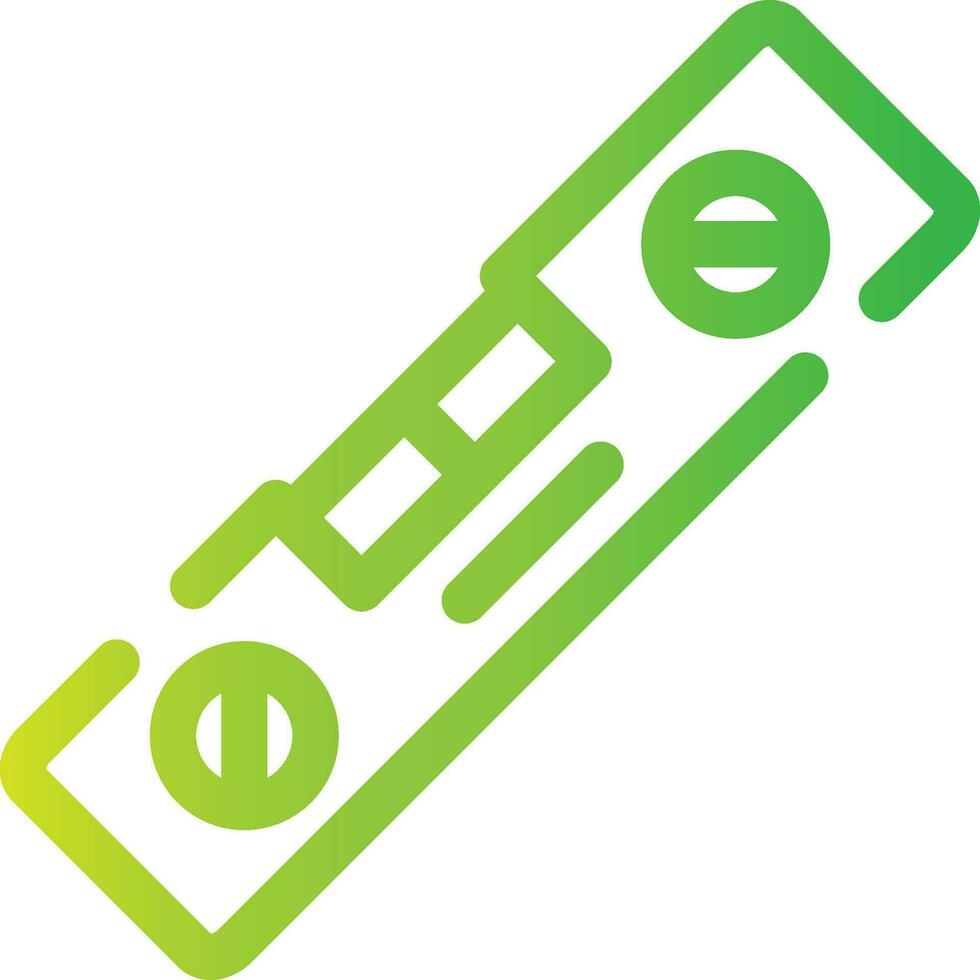 Spirit Level Creative Icon Design vector