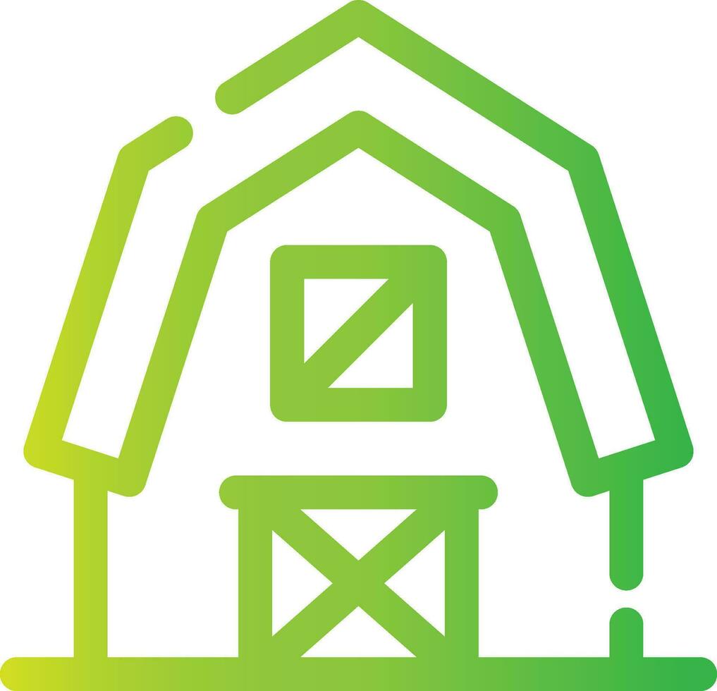 Barn Creative Icon Design vector