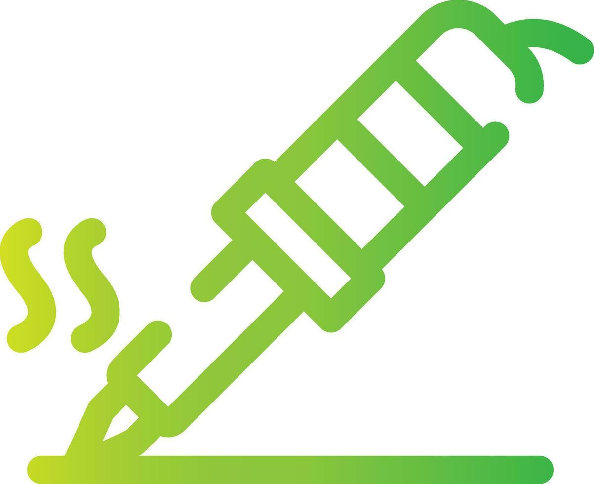 Soldering Creative Icon Design vector