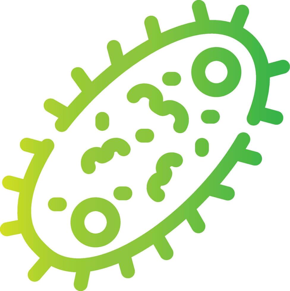 Bacteria Creative Icon Design vector