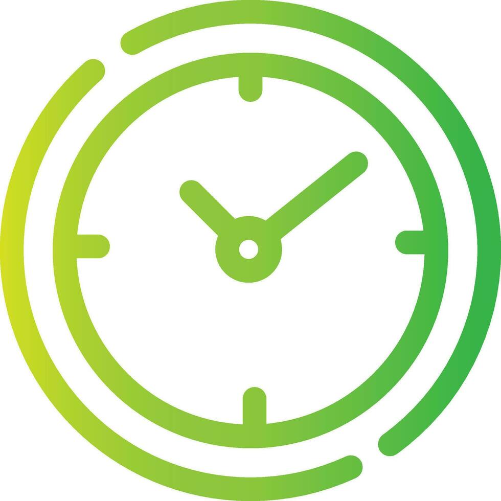 Clock Creative Icon Design vector