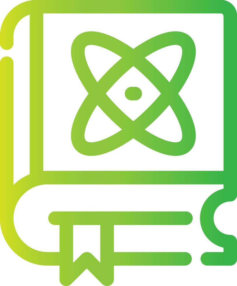 Science Book Creative Icon Design vector
