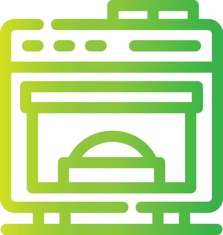 Oven Creative Icon Design vector