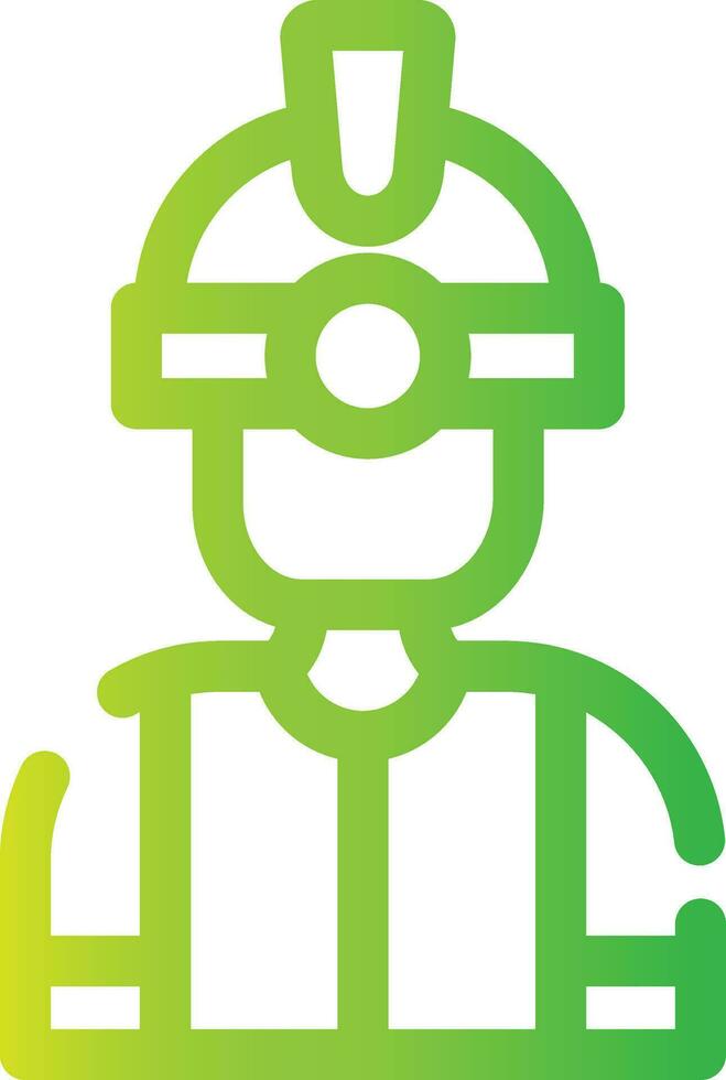 Worker Creative Icon Design vector
