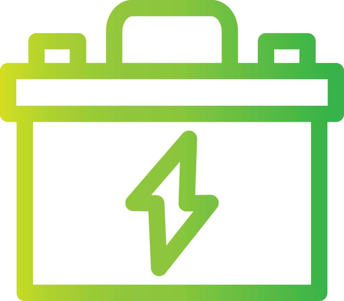 Battery Creative Icon Design vector