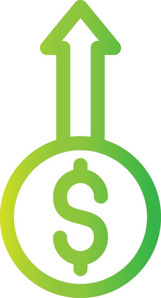 Profit Creative Icon Design vector
