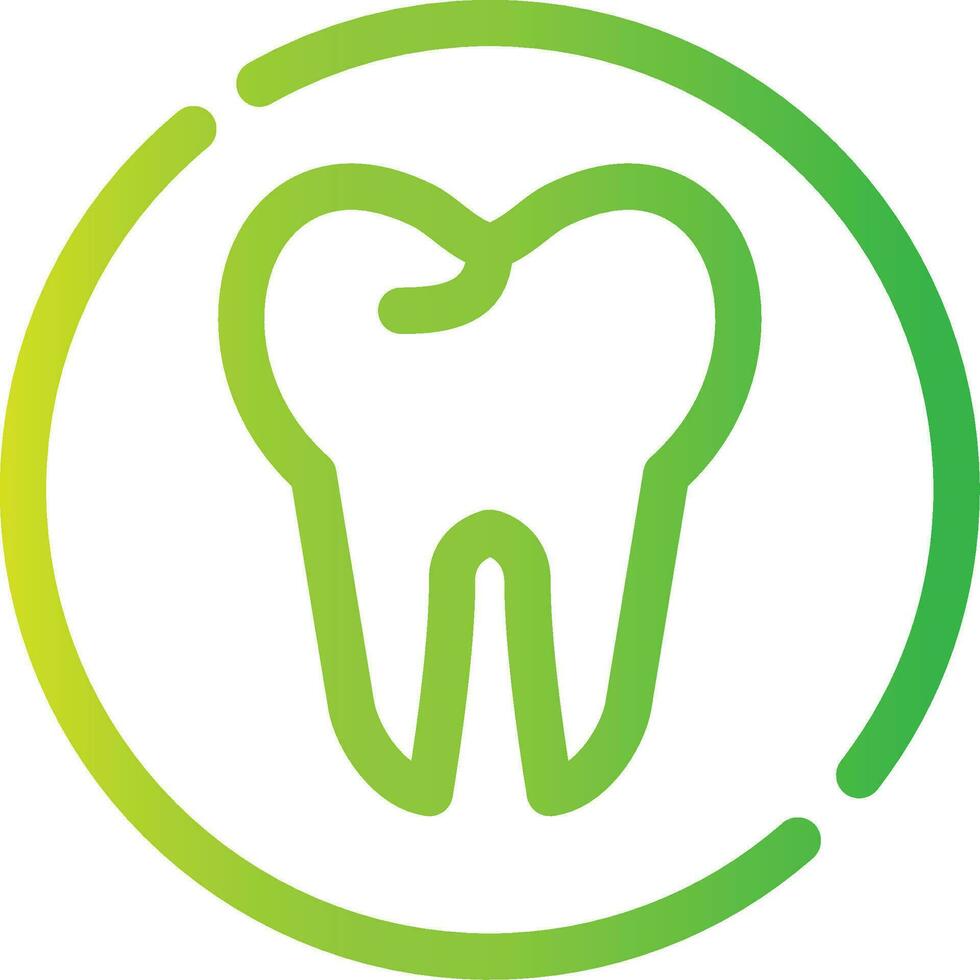 Toothache Creative Icon Design vector