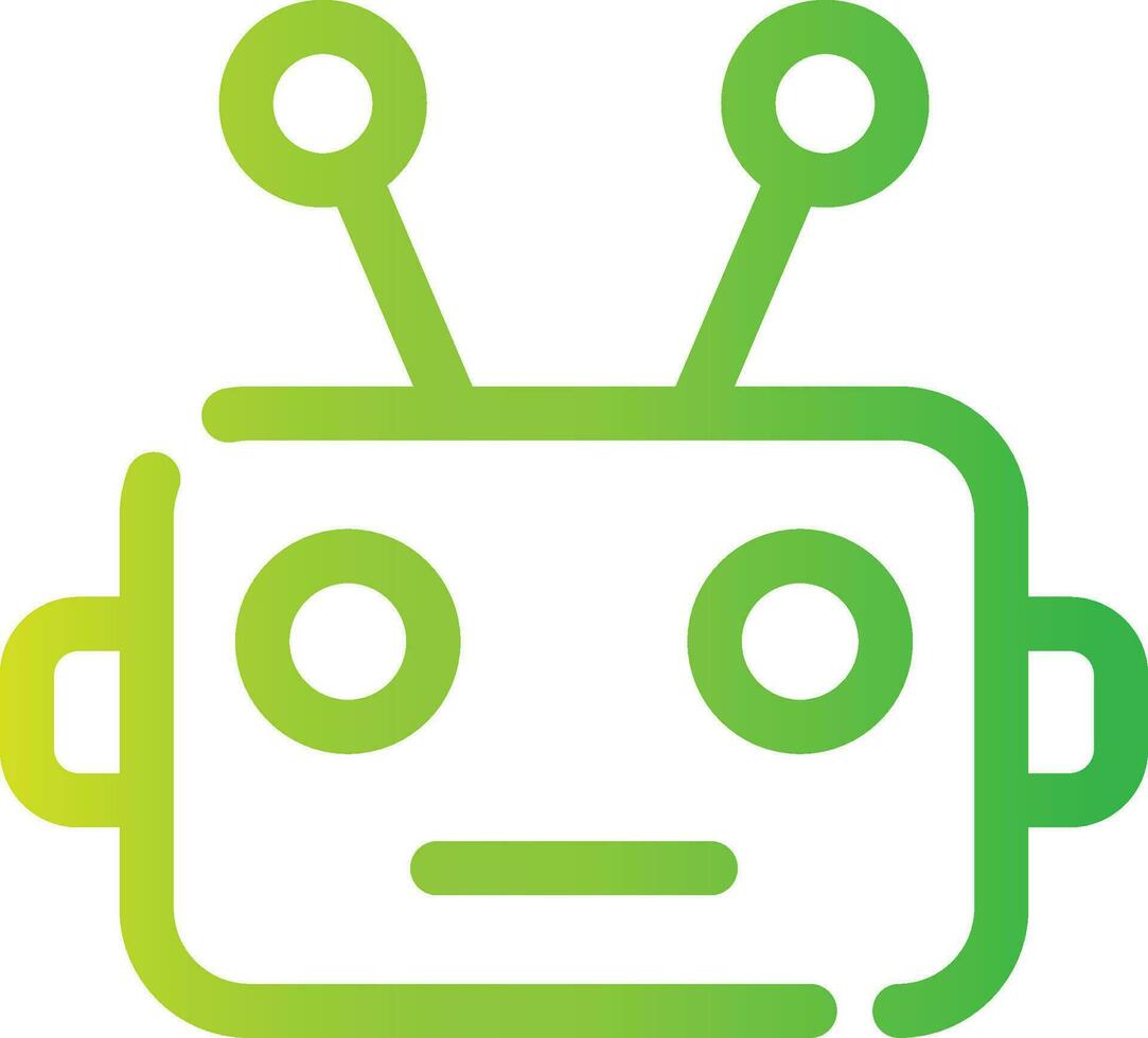 diseño de icono creativo chatbot vector