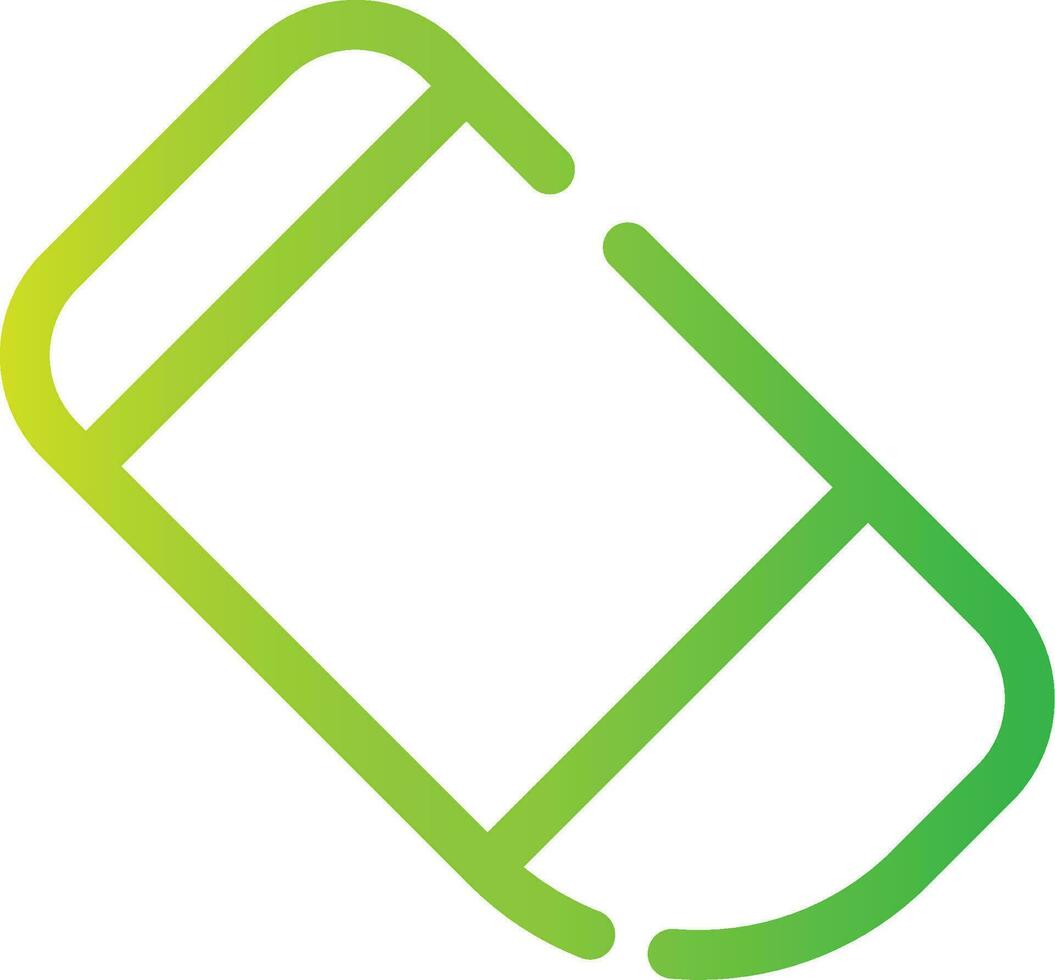 Eraser Creative Icon Design vector