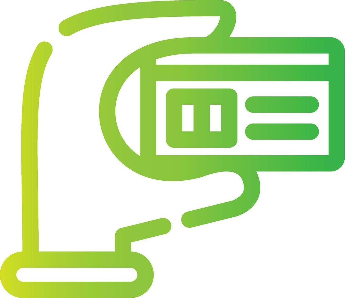 Credit Card Creative Icon Design vector