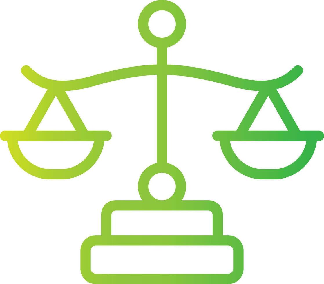 Justice Creative Icon Design vector