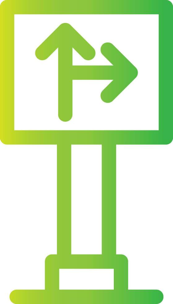 Traffic Sign Creative Icon Design vector