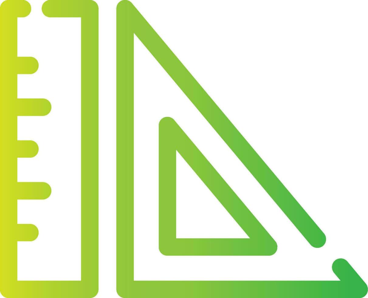 Rulers Creative Icon Design vector