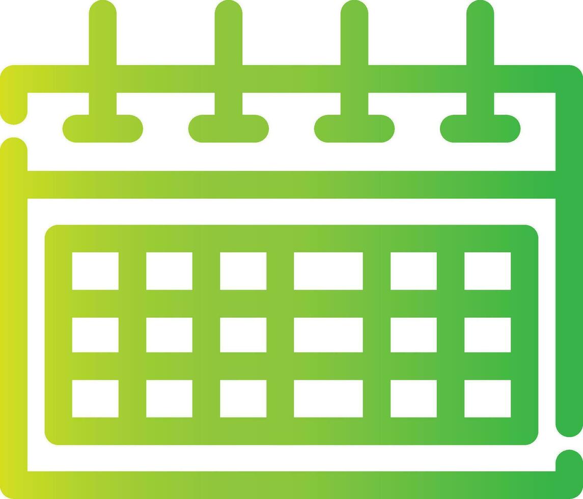 Calendar Creative Icon Design vector