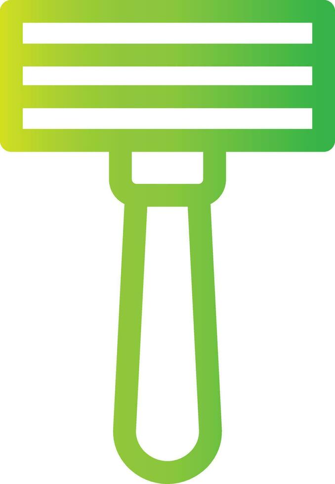 Razor Blade Creative Icon Design vector