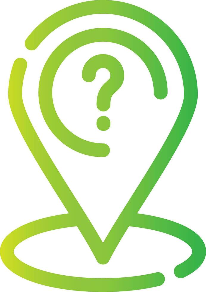 Question Creative Icon Design vector