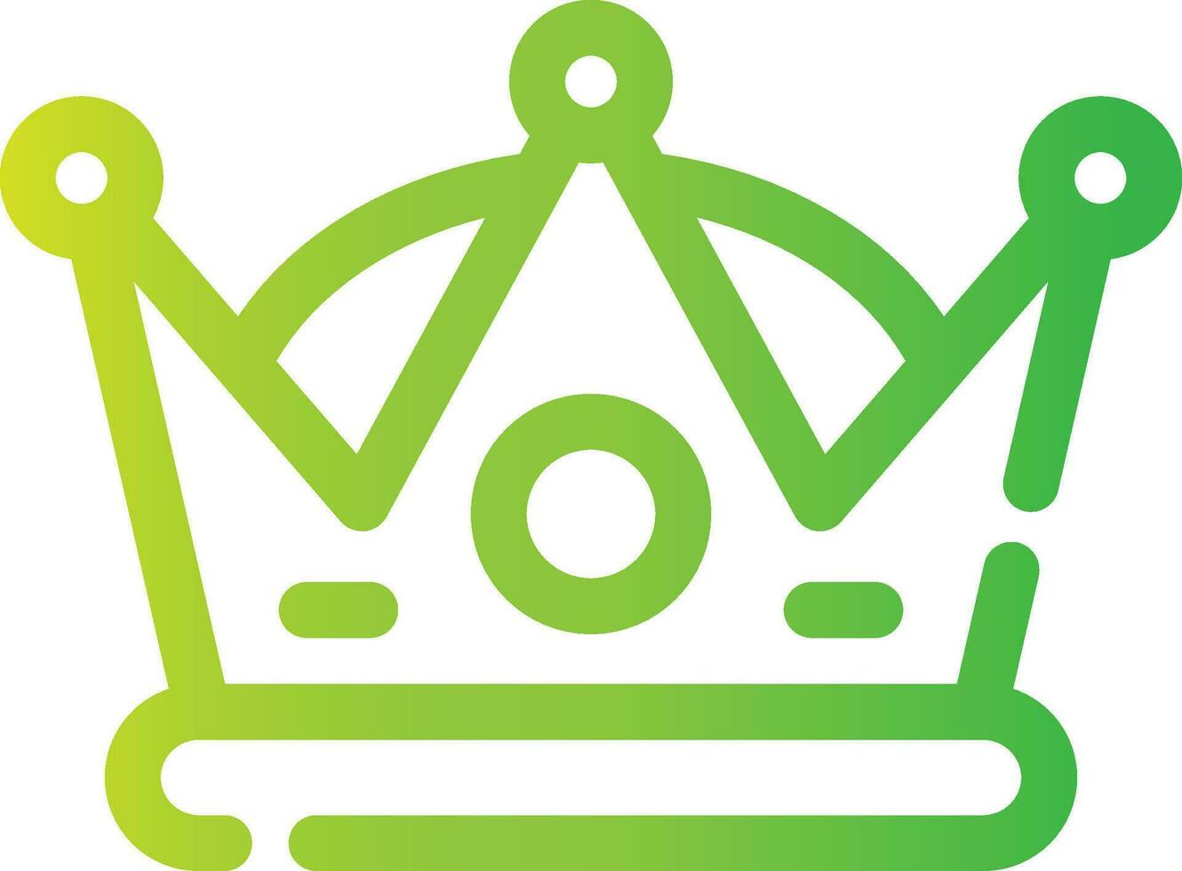 Crown Creative Icon Design vector