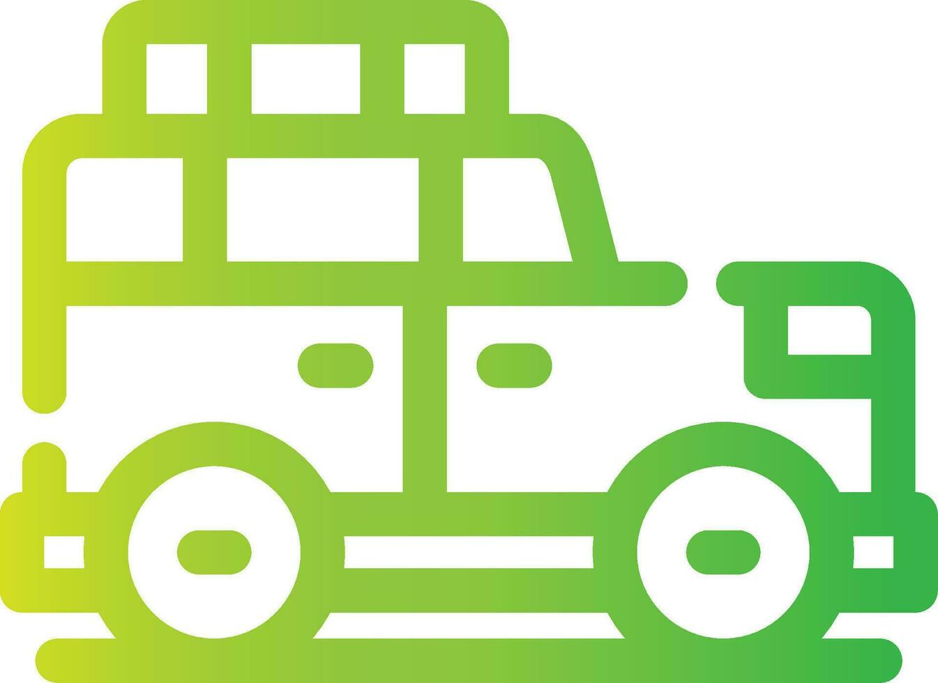 Suv Creative Icon Design vector