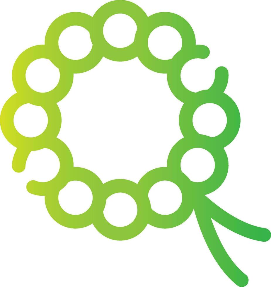 Rosary Creative Icon Design vector