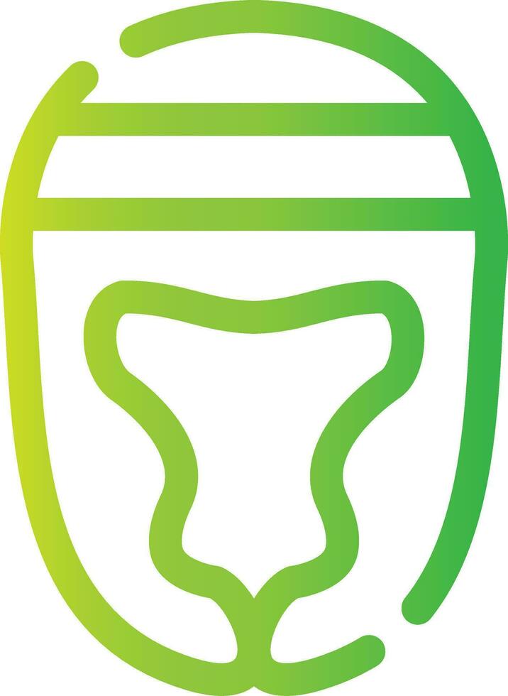 diseño de icono creativo de casco vector